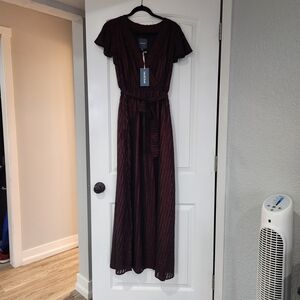 Holiday Dress! Modcloth Deep Burgundy Maxi Dress